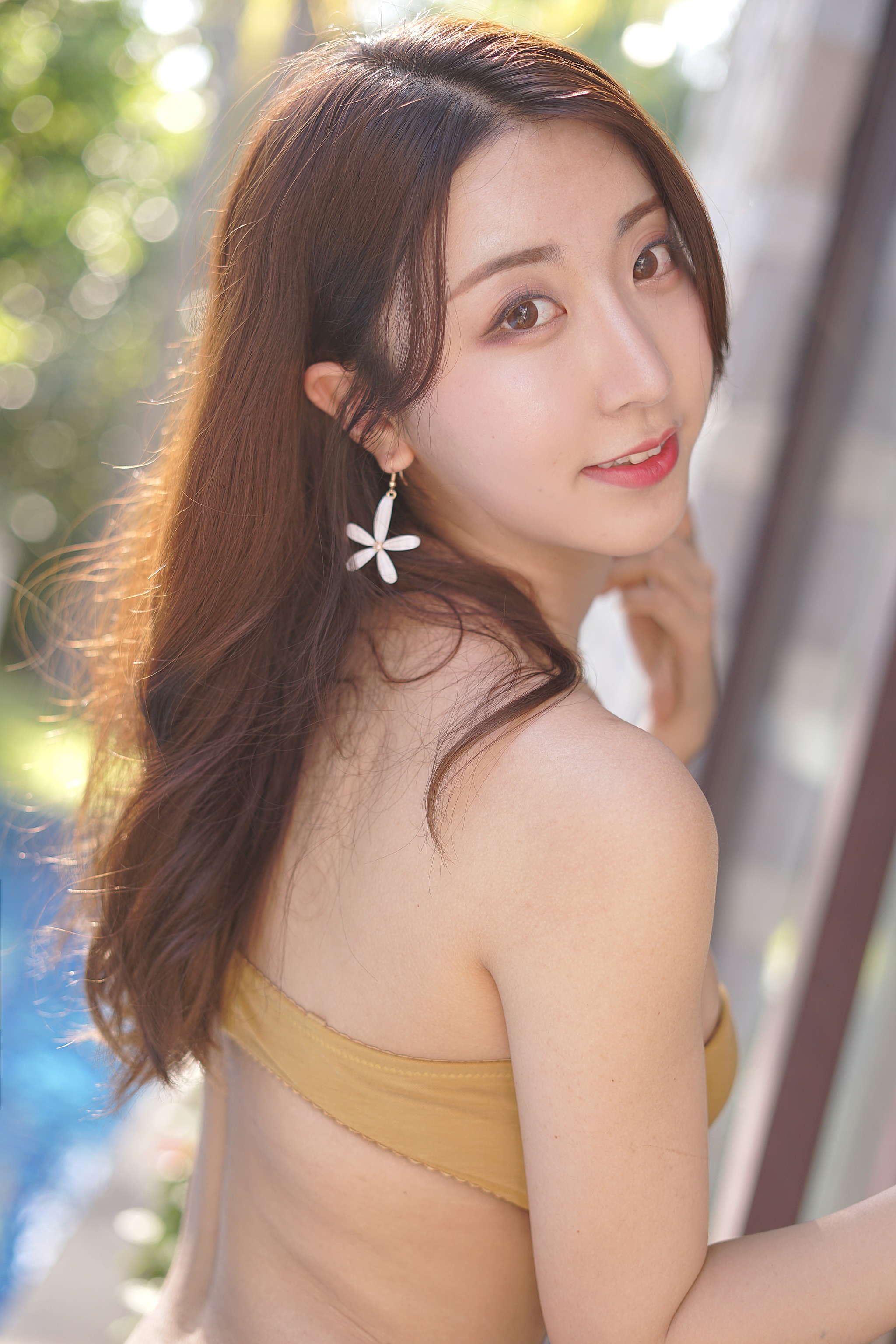 图片[1]-黑川 – NO.071 海岛之旅真爱版-黄色泳衣[30P]-XikXak